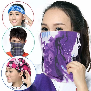 

Hijabs Scarf Headscarf Adult Print Custom Hip-hop Full-face Mask Sunscreen Headscarf Holiday Ring