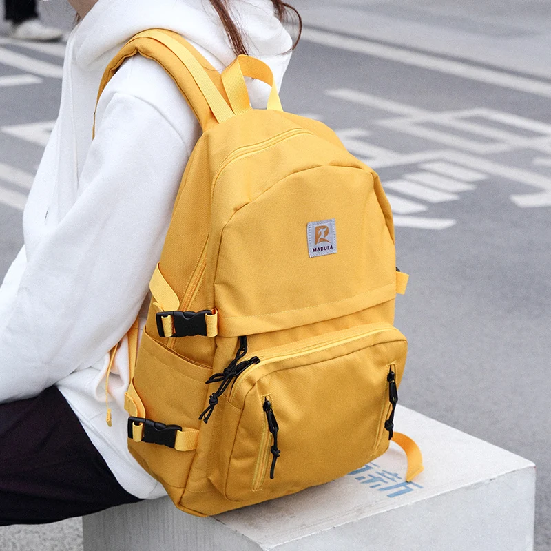 Lightweight School Backpack Classic Water Resistant Casual Daypack for Travel with Bottle Side Pockets High Quality Laptop Bag
