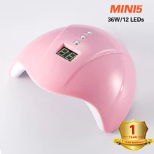 УФ лампа для ногтей светодиодный 36 Вт 12 Светодиодная лампа для сушки геля Сушилка для ногтей светильник для полировки всех гелей уф USB умная синхронизация ногтей инструменты