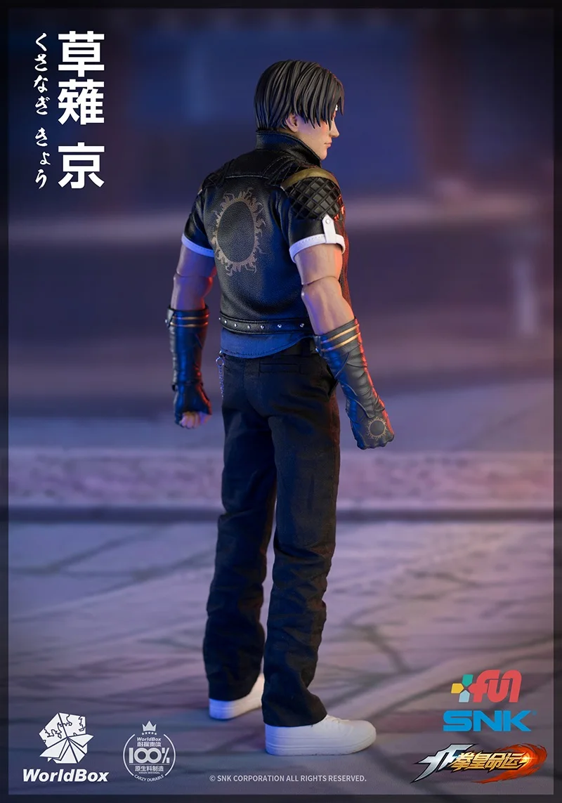 WorldBox 1/6 фигурку KF007-обувь для костюмированных вечеринок в стиле King Of Fighters-1/6th весы Kyo Кусанаги двойной головкой фигурка коллекционная