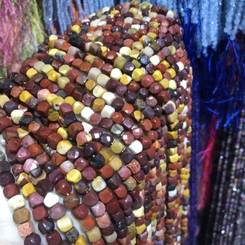 

New Chrysolite Natural Stone Beads for Jewelry Making Necklace Accessories Gifts for Women Size 4x4mm