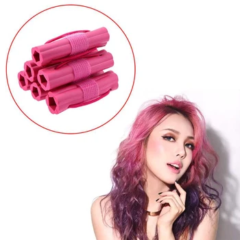 

Fashion 5pcs Magic Foam Sponge Hair Curling Iron DIY Wavy Hair Travel Home Use Soft Hair Curler Rollers Styling Tools