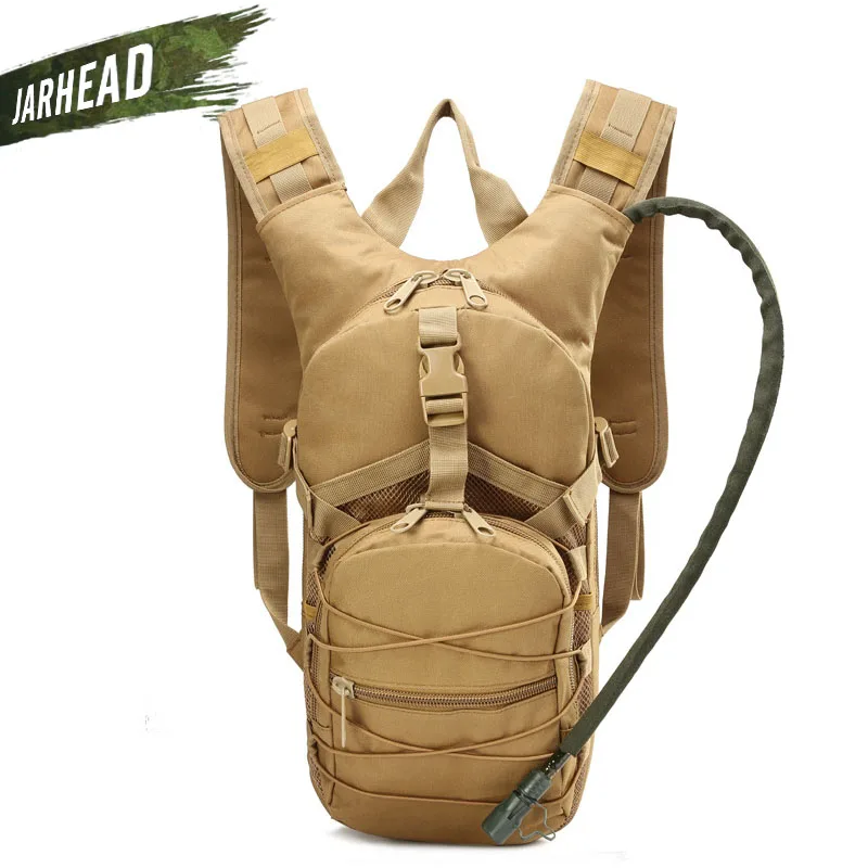 

Tactical 2.5L Bike Camel Water Bag Camel Backpack Hydration Military Pouch Rucksack Camping Riding Hunting Water Pack