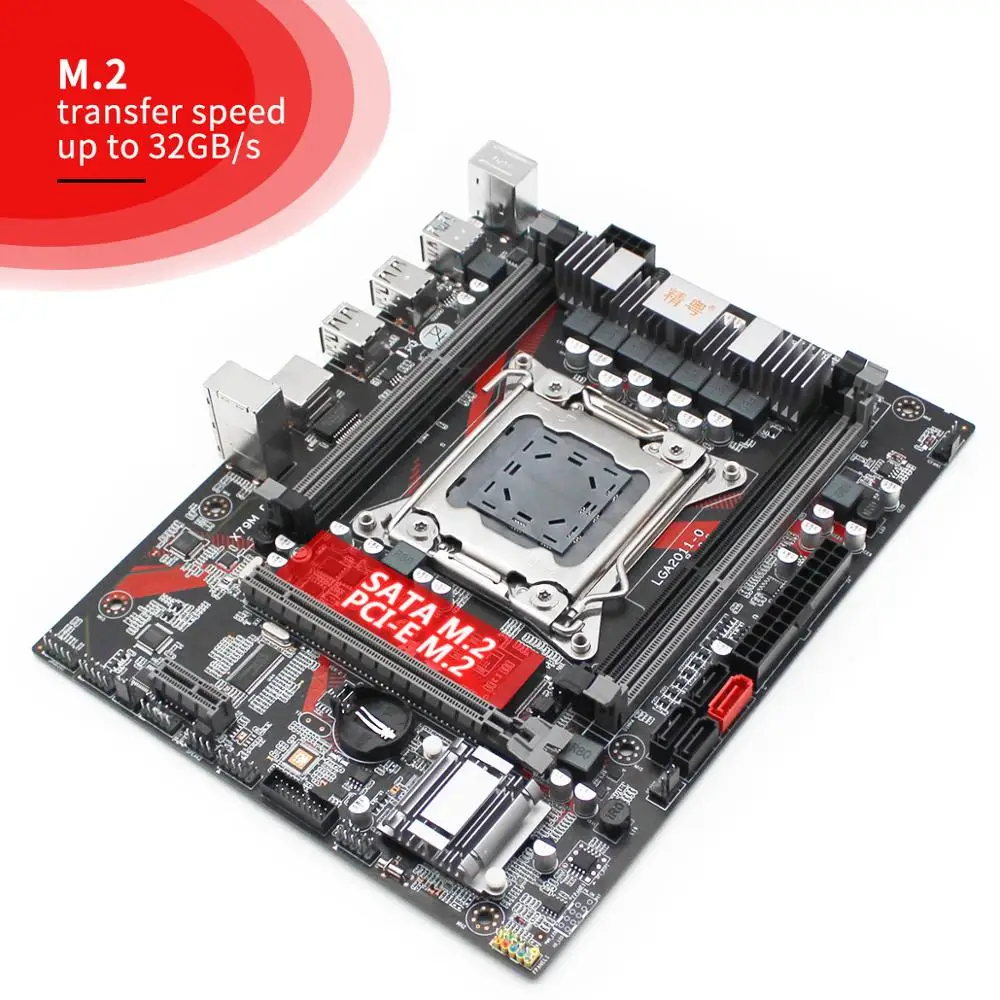 JGINYUE X79 motherboard LGA 2011 set kit with Xeon