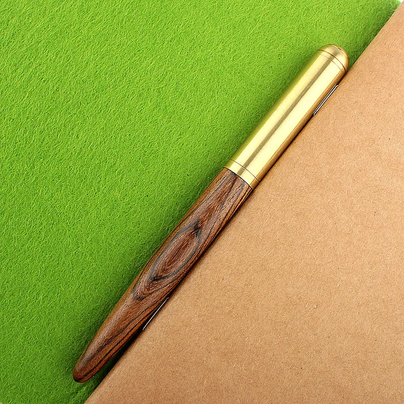 High Quality Black Luxury Wood Ballpoint Pen Business Gifts Ball Pen Writing Office School Supplies Stationery 03665