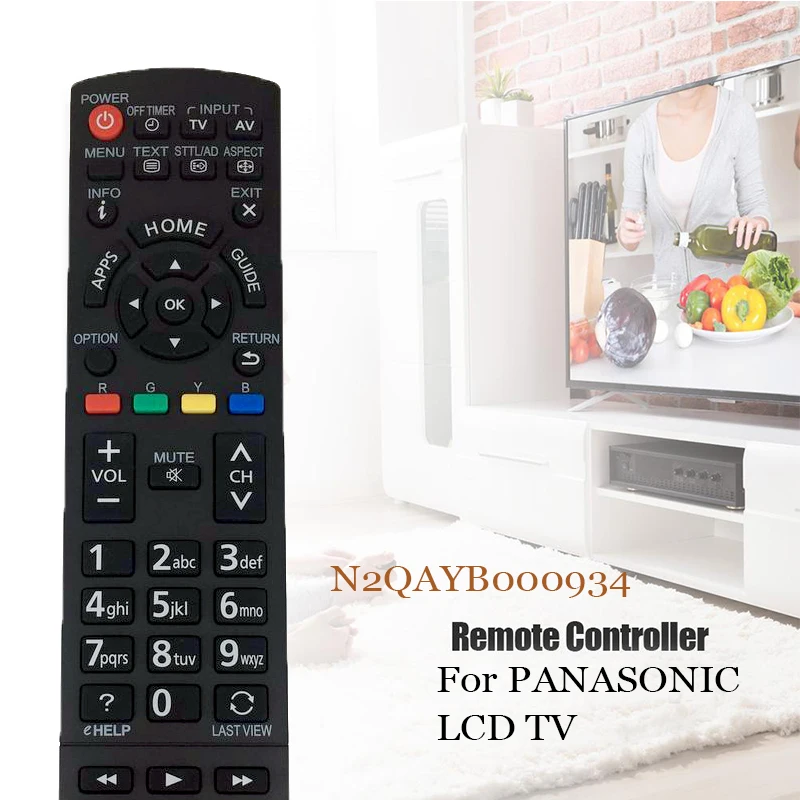 Nova n2qayb000934 controle remoto para panasonic lcd tv TH 32AS610A