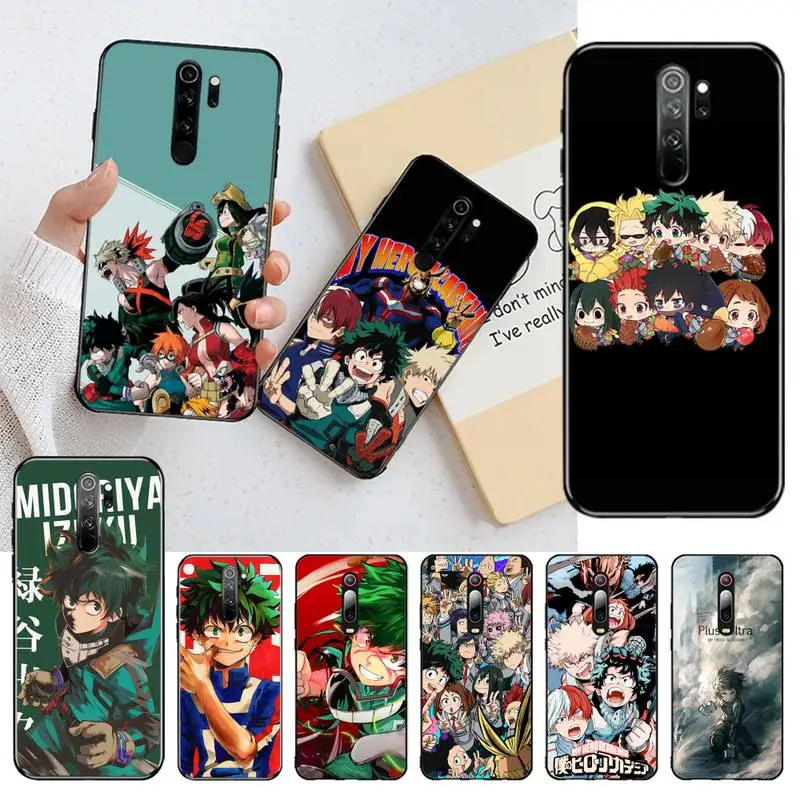 Чехол для телефона с аниме My Hero Academia deku bakugou Boku no чехол Redmi 8A Note 9 8T 7 6 6A 5 5A 4 4X 4A Go