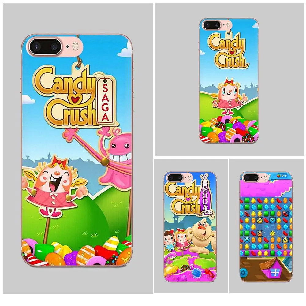 Luxury Vertical Phone Case For Huawei Honor Mate 7 7A 8 9 10 20 V8 V9 V10 V30 P40 G Lite Play Mini Pro P Smart Candy Crush Saga | Мобильные