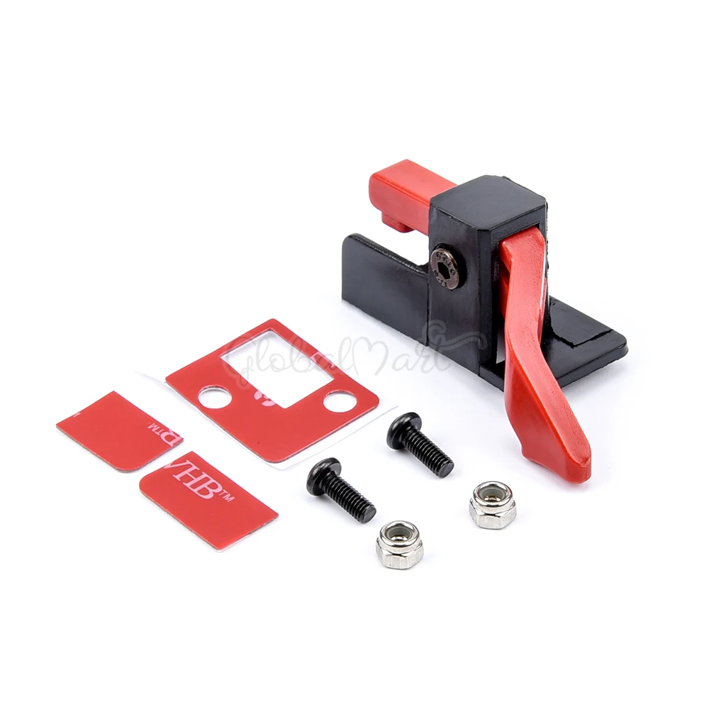 RC TRX4 легкий запуск триггера ESC переключатель питания кронштейн для Traxxas DIY 1/10 Crawler |