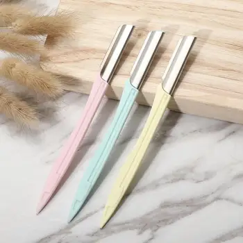 

3PC Fashion Eyebrow Razor Facial Hair Remover Eyebrow Trimmer Sharp Makeup Knife Blade Eye Brow Shaping Hair Remover Tool