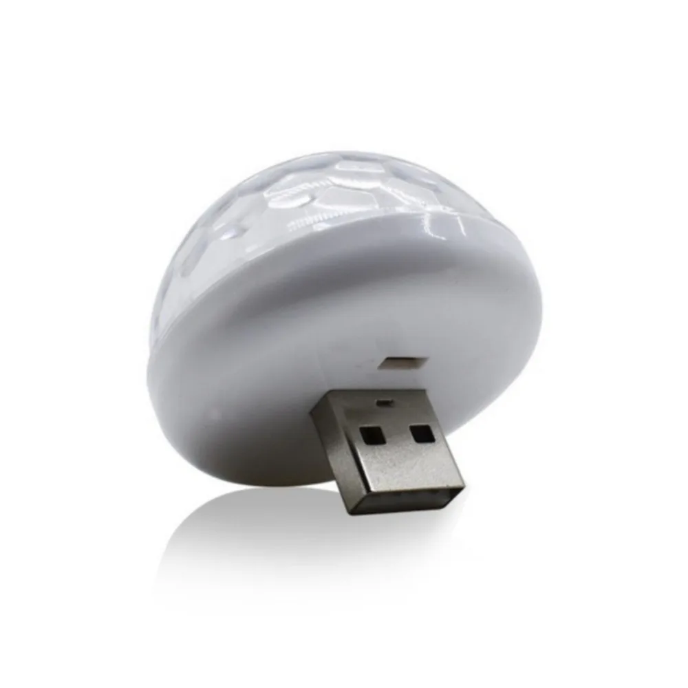 Автомобильные светодиодные декоративные фонари USB Строб сцена красочные огни автомобиля KTV огни для внутреннего оформления автомобиля огни голосового управления