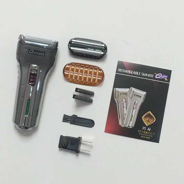 Knight Q588 Reciprocating Electric Shaver with Temple Knife Double Headed Rechargeable Shaver Wandering Peddler Hot Selling