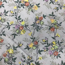 Lychee Life 50x142 см, ткань с цветочным принтом, Модные цветные ткани, ручная работа, швейные принадлежности для одежды, украшения