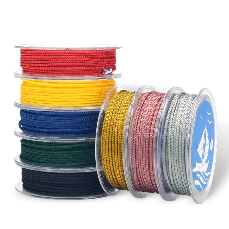 45m 0.5mm Nylon Cord Thread Chinese Knot Macrame Cord Bracelet Braided String DIY Tassels Beading Jewelry Cord String Thread