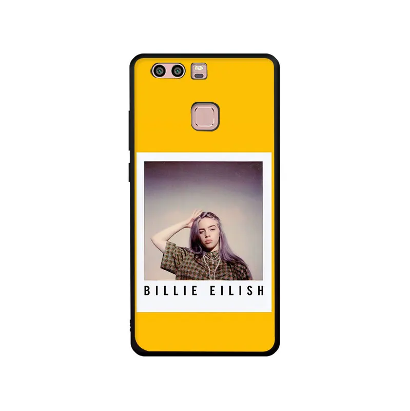 B7 EWAU Модный логотип billie eilish Мягкий силиконовый чехол для телефона для huawei P8 P9 P10 P20 P30 Lite Pro Mini P Smart Z plus - Color: B7