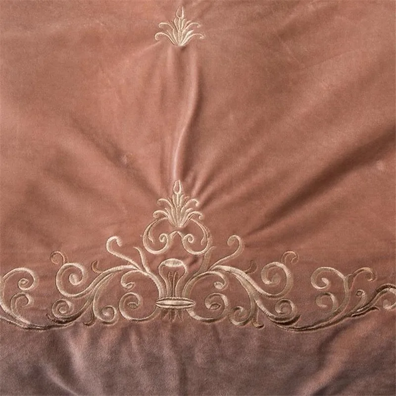 Blucstar комплект постельного белья Постельное белье стежка одеяло постельные принадлежности набор s утолщенный кристалл бархат вышивка Cama Q007