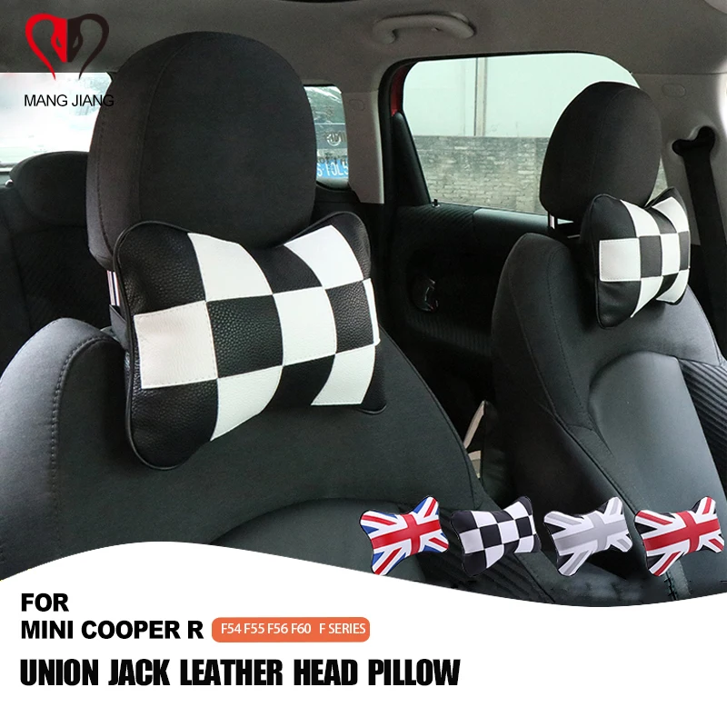Автомобильная подушка для шеи Union Jack загрузочный кожаный подголовник мягкая