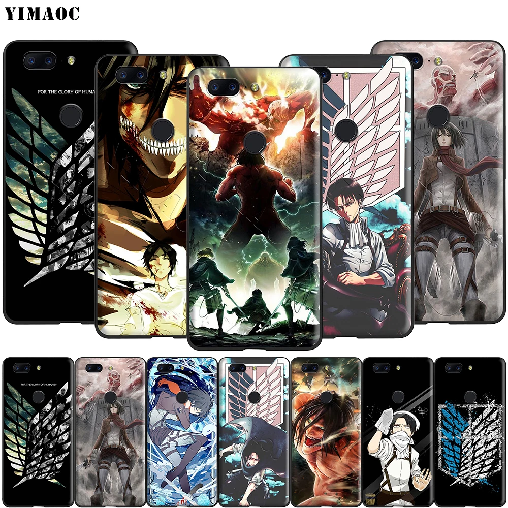 Yimaoc Attack On Titan Levi Silicone Case for Oneplus 7 7T Pro 6t 6 5t 5|Fitted Cases| - AliExpress