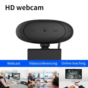 

2020 Newest Webcam 1080P HD Web Camera With Built-in HD Microphone 1920X1080P USB Plug N Play Web Camera Widescreen Video