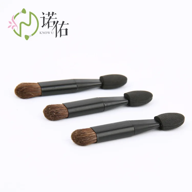 Manufacturers Direct Selling New Style Single Horsehair Latex High Light Trimming Eye Shadow Double Headed Double-Effect Beauty