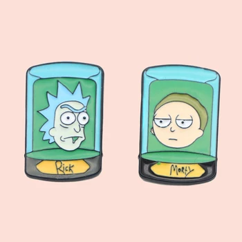 

PC438 Eastknight 20pcs/lot Wholesale Rick Lapel Pin Fashion Brooches Badges