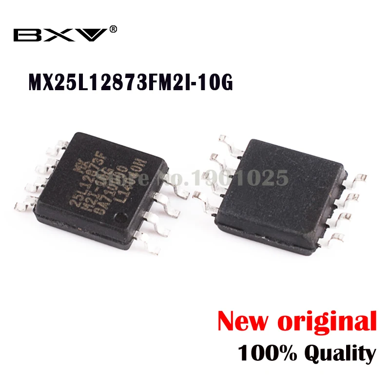5 шт. MX25L12873FM2I 10G MX25L12873F MX25L12873 25L12873F лапками углублением SOP 8 новый