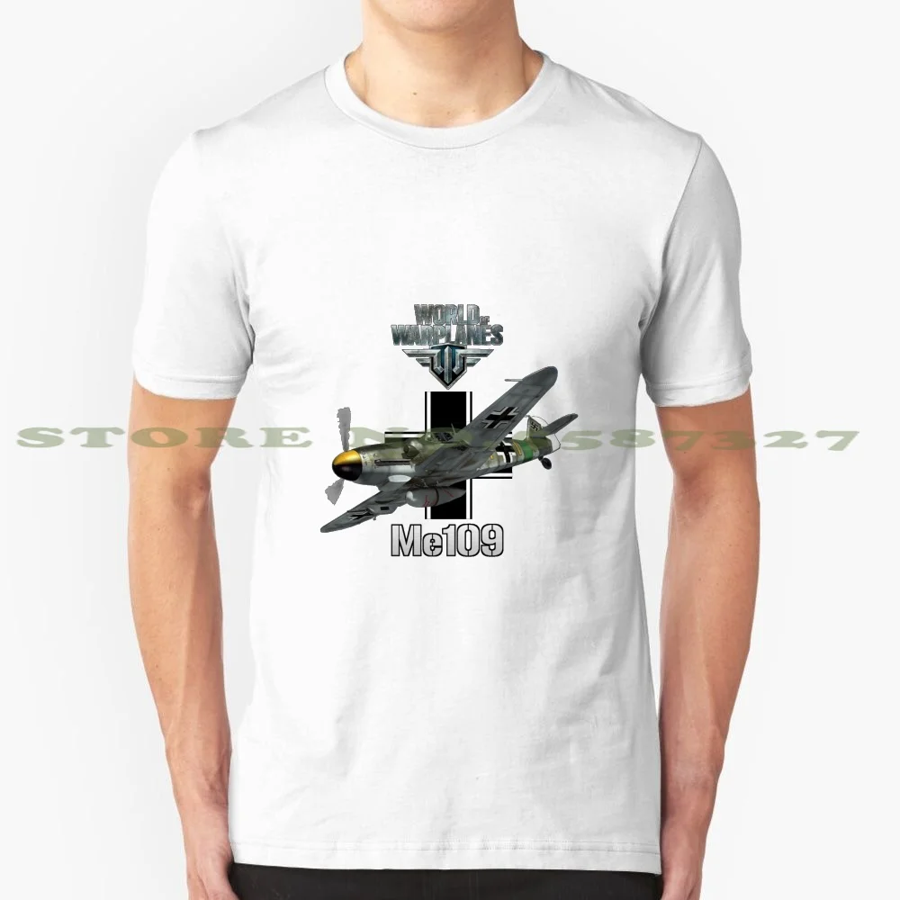 World Of Warplanes Me109 графическая Веселая футболка на заказ Bf109 Bf 109 Me Luftwaffe Fighter Вторая