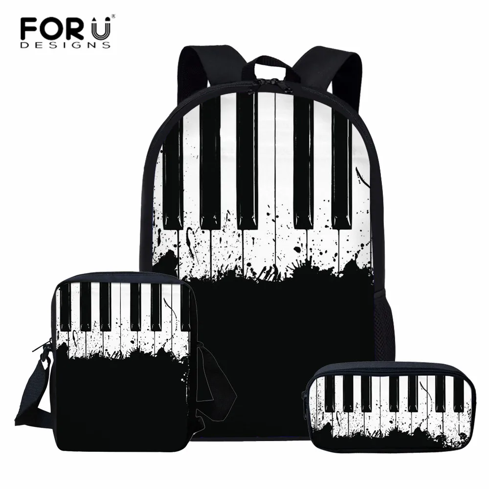 L5282CEK FORUDESIGNS/детские школьные сумки для фортепиано, Детский рюкзак, сумки для книг для девочек-подростков, музыкальная сумка для начальной школы, набор на заказ - Цвет: L5282CEK