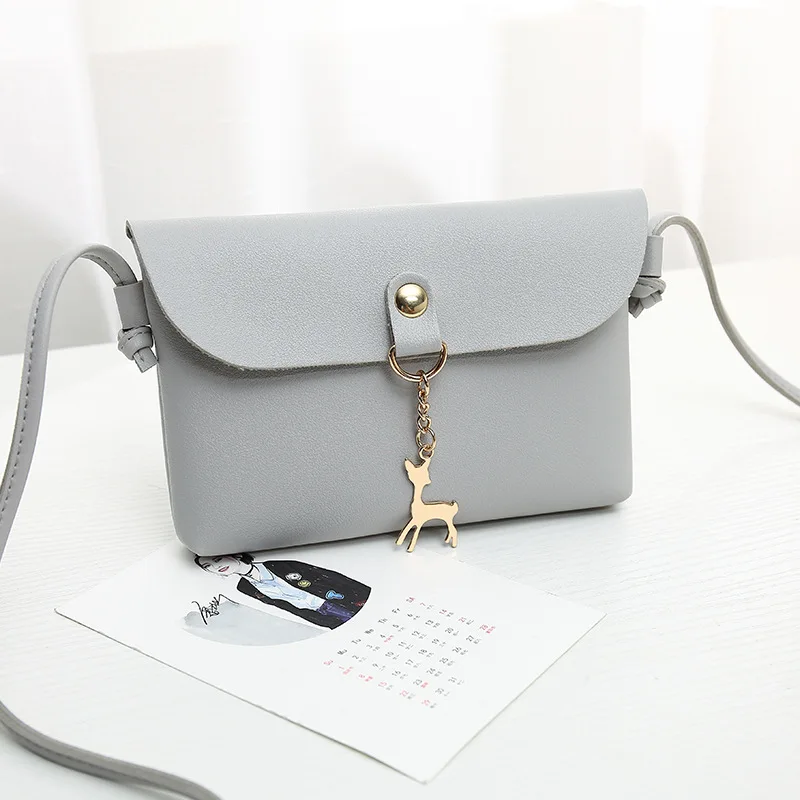 

Wholesale Summer Mini Mobile Phone Bag 2019 New Style Korean-style WOMEN'S Bag Fashion Deer Bag Shoulder Mini Purse