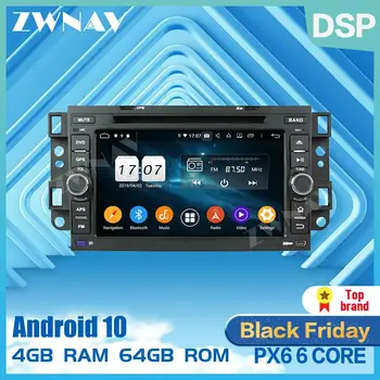 

PX6 4+64 Android 10.0 gps navigation screen for Chevrolet EPICA Aveo 2006-2012 Car Audio Radio Multimedia Video Player head unit