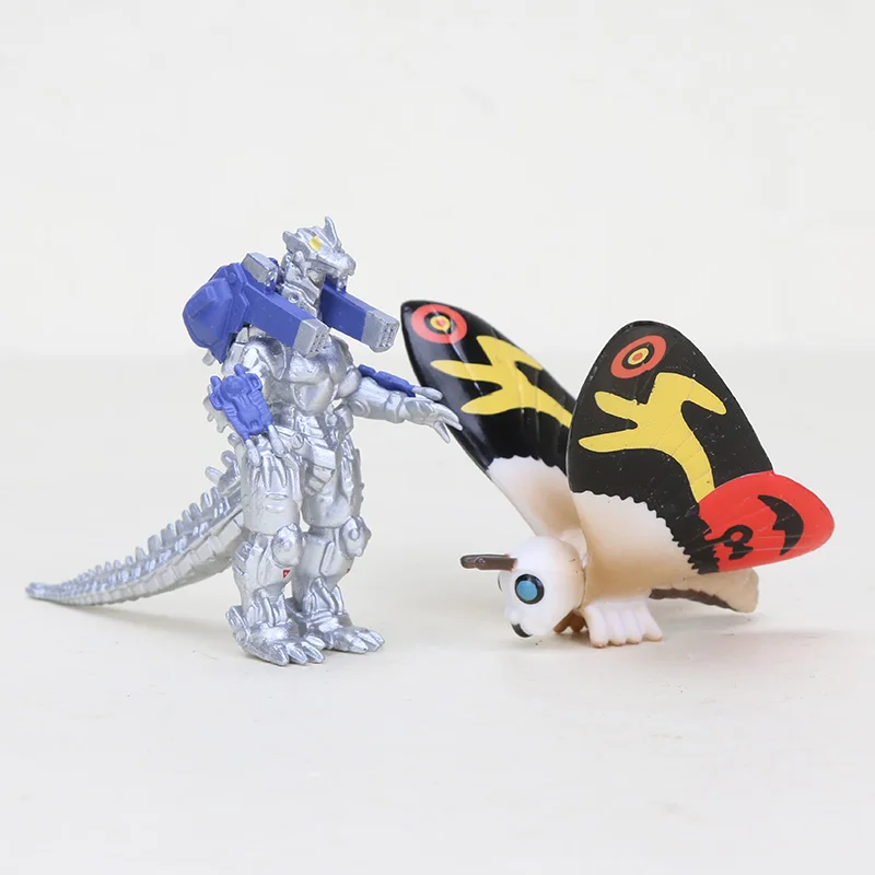 

10pcs/set NECA kaiju Figure king of the Rodan mothra Action Figure Movable doll Model Kid Kind Anime Movie King Gh