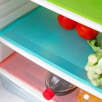 

12 Pack Refrigerator Mats,Washable Fridge Mats Liners Waterproof Fridge Pads Mat Shelves Drawer Table Mats Refrigerator Liners f