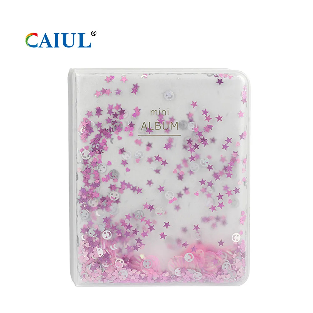 CAIUL 3 дюйма 64 листов quicksend альбом для ЖК-дисплея с подсветкой Fujifilm Instax Mini9/8+/8/7/25/26/50/70/90 фото билет на поезд билет в кино