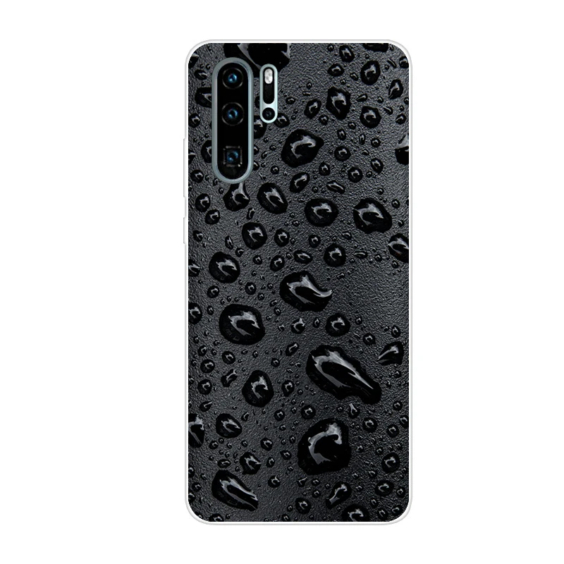 Светло-фиолетовый Чехол для мобильного телефона, чехол для huawei P30 Pro, Силиконовый ТПУ для телефона, задняя крышка на huawei P30 Pro, VOG-L29 ELE-L29 P 30 Lite, чехол - Цвет: Светло-фиолетовый