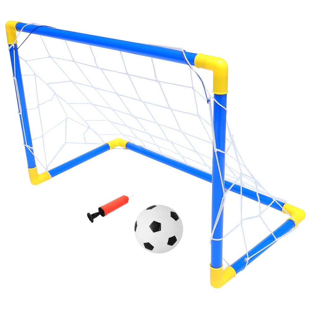 

1Pc Soccer Ball Toy Durable Funny Portable Football Gate Soccer Goals Set Football Door Soccer Equipment Kids Soccer Net for Chi