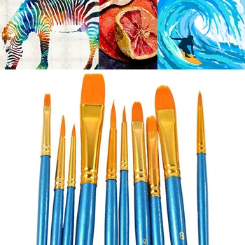 

20 Painting Pens + 2 Palettes Professional Nylon Drawing Pen Multi-functional Thread Plate Painting Kits Palette Gouache