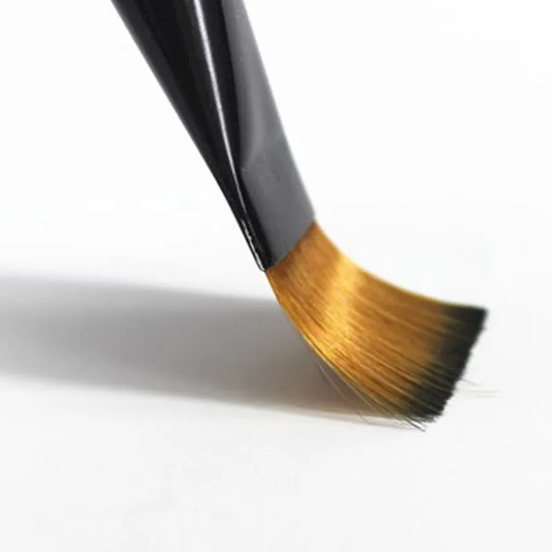 6 шт коричневый волос из нейлона деревянная ручка разного размера акварельные акриловые масляные краски набор кистей для рисования краски товары для рукоделия