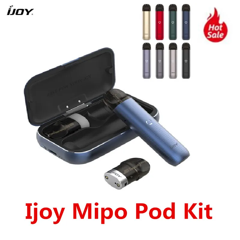 Оригинальная электронная сигарета IJOY Mipo PCC Vape Pod с картриджем 1 4 мл аккумулятором