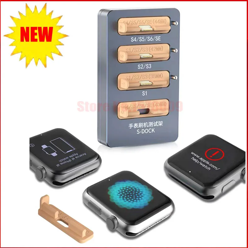 JCID AIXUN S-DOCK awrt IBUS 어댑터 복원 도구 ibus Apple Watch S1 S2 S3 S4 S5 S6 복원 iWatch 테스트 스탠드 수리 도구