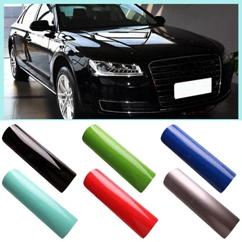 

SUNICE Car Vinyl Wrap Film Auto Decoration Gloss Car Wrapping Self-Adhesive Films Air Release Decal Sheet Multi-color 152X2m