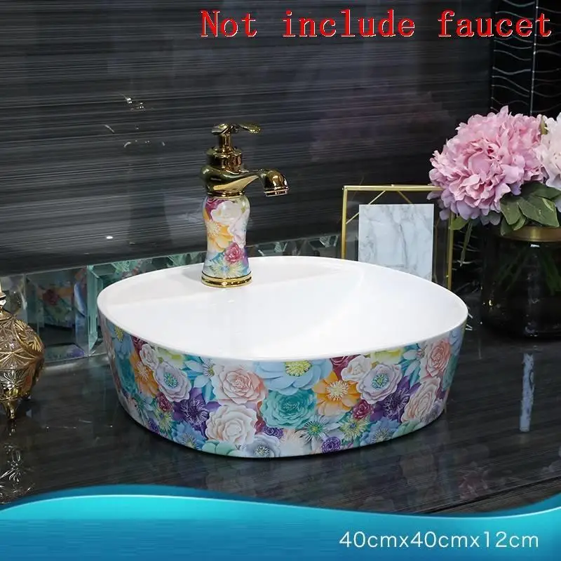 MODEL E Encimera Lavandino Waschtisch судно Fregadero Bagno Salle De Bain умывальник Bassin Cuba Pia Banheiro раковина для ванной Lavabo - Цвет: MODEL E