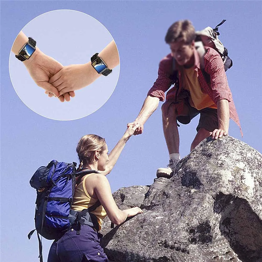 Тканый нейлоновый ремешок часы для спорта и свободные полоски для Apple watch Series 4/3/2/1 Классический ремень 38 мм 40 мм 42 44 мм текстильный ремешок для часов