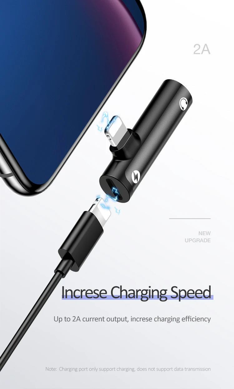 Для iPhone X 7 8 Plus XS Max XR зарядное устройство Adaptador для Lightning до 3,5 Jack Aux Наушники Кабель для наушников Iphone адаптер 2 в 1
