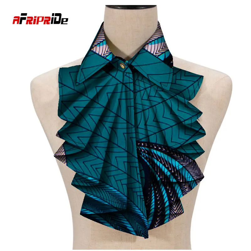 african traditional attire 2021 New Fashion African Print Ankara Tie for Women African Triangle Ankara Fabric Cravat Africa Tie SP027 african outfits