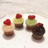 5pcs Slime filler DIY miniature Cake Model Simulation Figurine Toy Dinner Food Candy 3