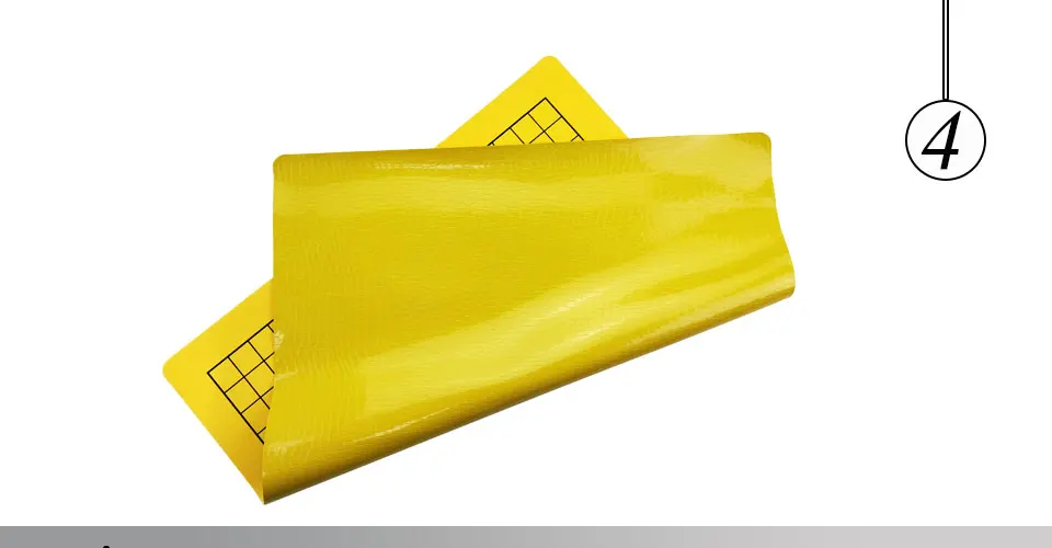 Easytoday One Side Go Game Chessboard Games Synthetic Leather Suede 19 Line Road Weiqi Chess Board High-quality (4)