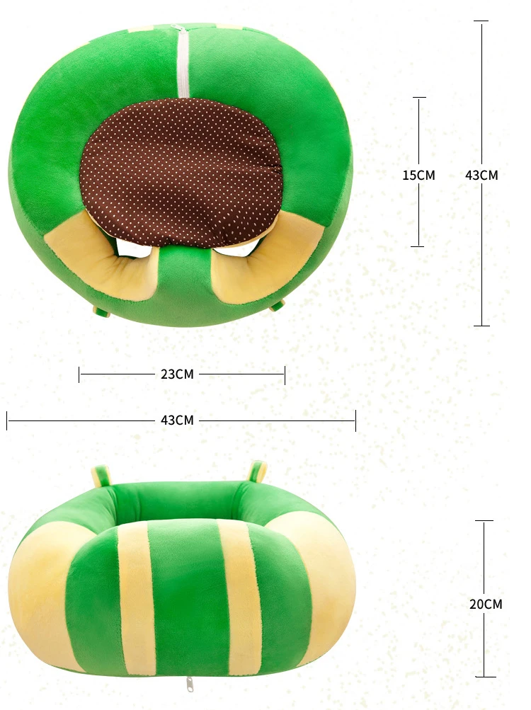 PANGDUBE Baby Sofa with Filling Baby Seats and Sofas Bean Bag Furniture for Babies Room Seats for Children Cushion Sit