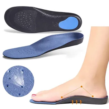 

[High Quality] Flat Feet Orthopedic Insoles Arch Support Foot Varus Eversion X-O Type Leg Correction Eva Shoe Insole Pad Insert