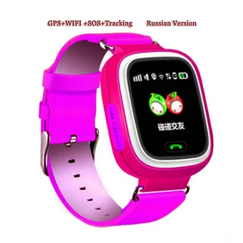 

Two-way Communication GPS Phone WiFi Positioning Watch Color Touch Screen SOS Smart Watch Wristwatch Children Kids Q90