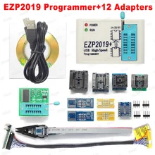 Цена по прейскуранту завода-изготовителя! Новейшая версия EZP2019 высокоскоростной USB SPI программатор поддержка 24 25 93 EEPROM 25 флэш-чип биос+ 5 разъемов